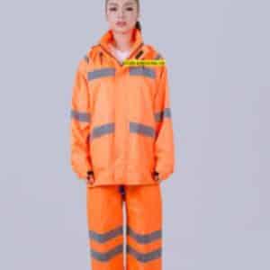Quần Áo Mưa Phản Quang Thời Trang An Toàn Đa Năng Mới 8 Áo Mưa Phản Quang Đa Năng Tiện Lợi