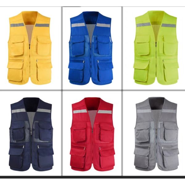 Áo Gile Phản Quang Bảo Vệ An Toàn Đảm Bảo Chất Lượng Cao - PAGP00019 1 Áo Gile Phản Quang Đảm Bảo Chất Lượng Cao