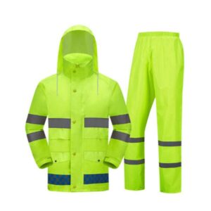 Áo Mưa Phản Quang Công Nhân Vải Dù