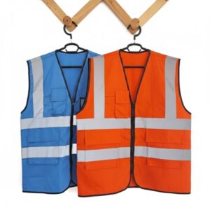 Áo Phản Quang 3M Có Túi Sợi Bền