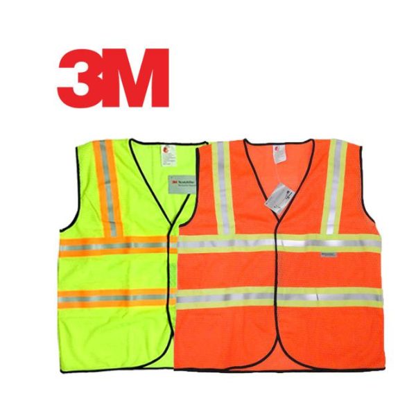 Áo Phản Quang 3M Đạt Chuẩn, Chống Nước, Dải Phản Quang Cực Sáng - APQM00034 2 Áo Phản Quang 3M Đạt Chuẩn Chính Hãng