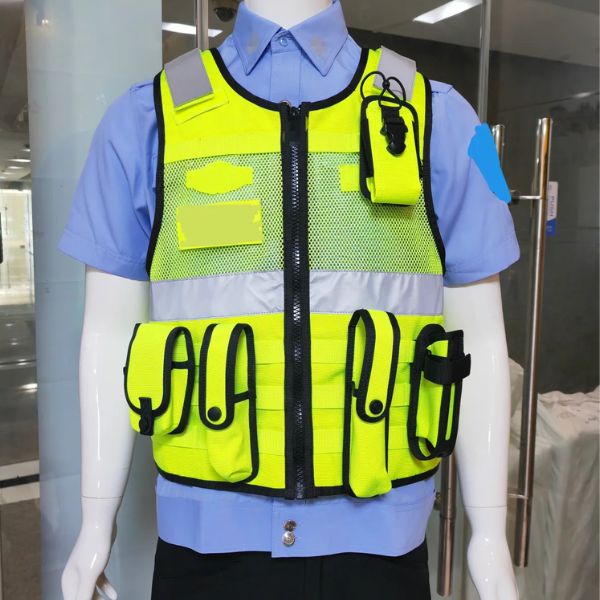 Áo Phản Quang CSGT Phát Sáng Nổi Bật 