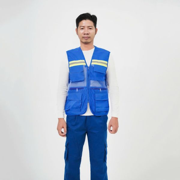 Áo Gile Phản Quang Chuyên Dụng Đạt Chuẩn An Toàn - PAGP00047 3 Áo Gile Phản Quang Chuyên Dụng Bảo Hộ