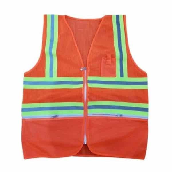 Áo Lưới Phản Quang Dây Kéo An Toàn Lao Động Chuyên Dụng - PLPQ00053 1 Áo Lưới Phản Quang Dây Kéo Cao Cấp