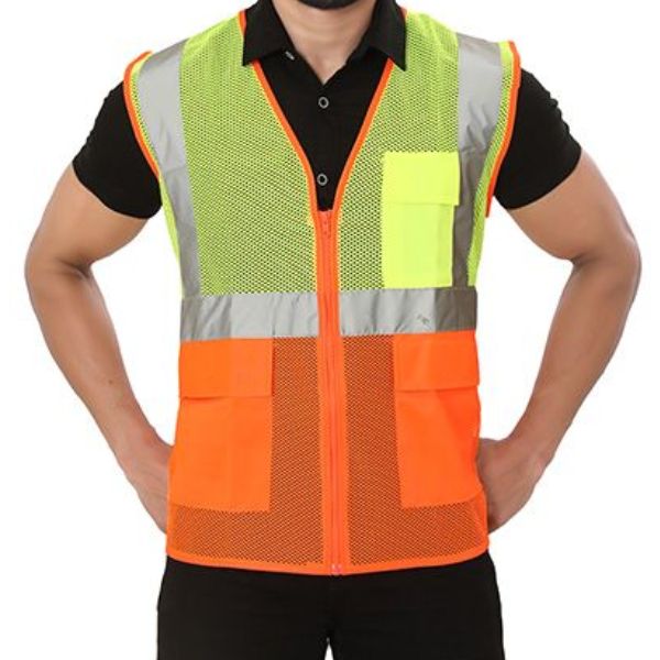 Áo Lưới Phản Quang Viền Bạc Thoáng Mát Giá Tốt