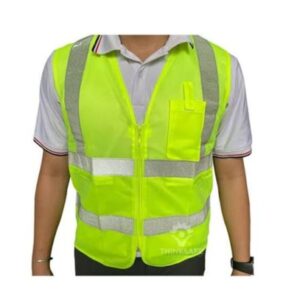 Áo Lưới Phản Quang Xây Dựng Thoáng Mát