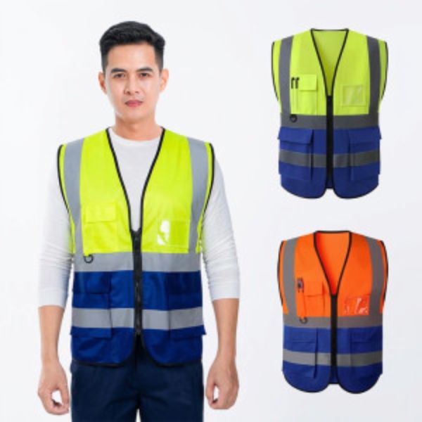 Áo Gile Phản Quang Nhẹ Thoáng Mát